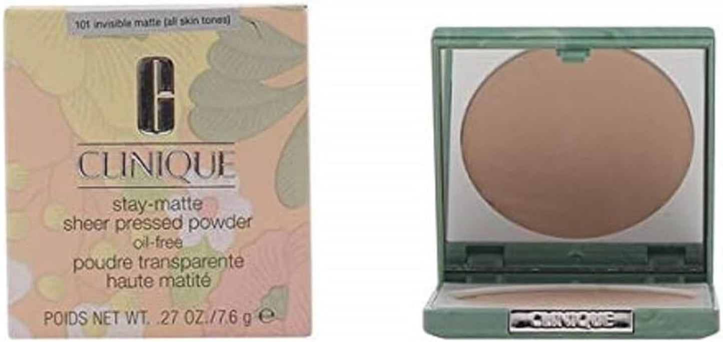 Stay-Matte Sheer Pressed Powder - 04 Stay Honey M - Dry Combination to Oily for Women 0.27 Oz Powder Brown