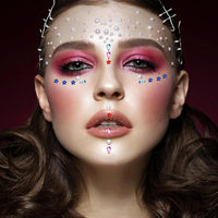 Nail Art Rhinestones, Nail Studs Gems Nail Diamonds Nail Art Crystal Nail Jewels with Pick up Tweezers for Nail Art Decoration (10 Boxs)