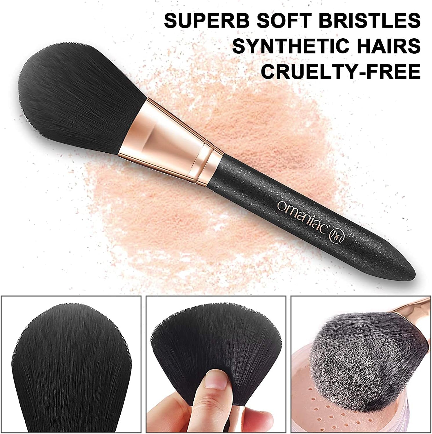 12-Piece Professional Makeup Brush Set with Pearl Flash Handles - Stylish, Comfortable, and Travel-Friendly Case Included!