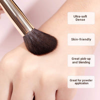 25PCS  Professional Makeup Brush Set - Premium Natural Brushes for Flawless Foundation, Eyeshadow, Blending, Concealer, Blush & Highlight - T280