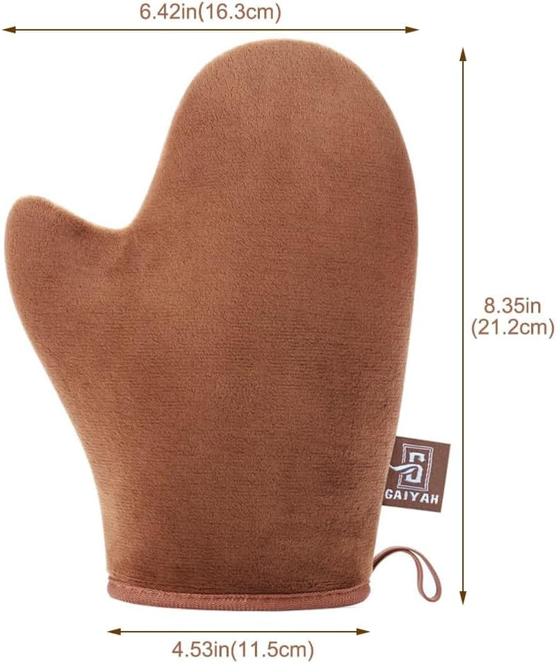 Double-Sided Self Tan Mitt with Thumb - Ultra Soft & Effortless Application