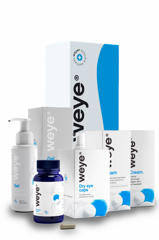 Weye Complete Eye Care Pack For All-In-One Routine Essential Cleaning Hydration Relief And Protection For All Eye Needs - TIKVIBE SHOP